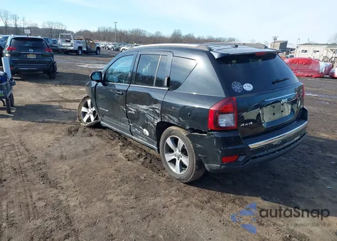 2016 Jeep Compass High Altitude Edition из США, поврежденный, VIN 1C4NJDEB0GD798961